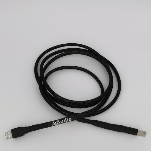 USB Cable with Solid Silver Cores 1M