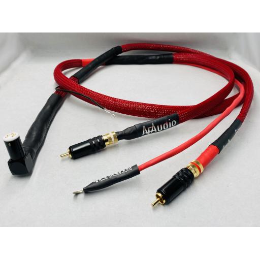 Phono Cable Solid Silver 99.99% for LINN LP12